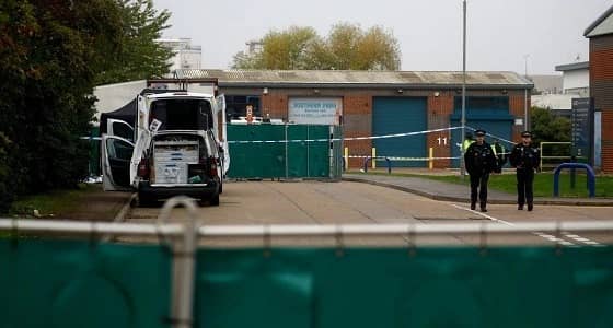 شاحنة بلغارية تحوي 39 جثة تتجول في لندن!