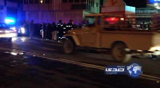 إصابة 4 أشخاص في حادث تصادم في الباحة