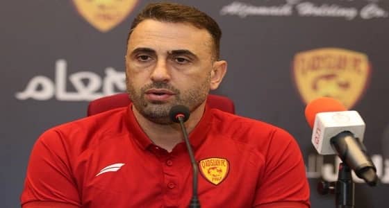 مدرب القادسية: الإصرار مفتاح الفوز بالـ3 نقاط أمام " الهلال "