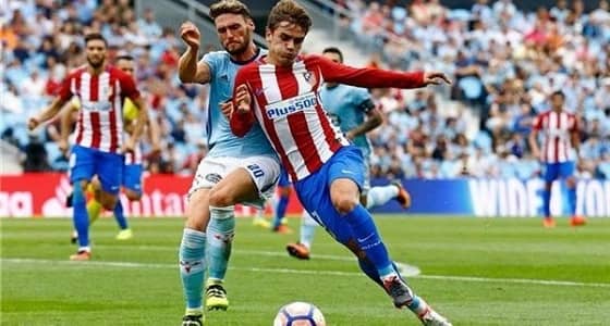 أتلتيكو مدريد يفوز على سيلتا فيجو في الدوري الإسباني