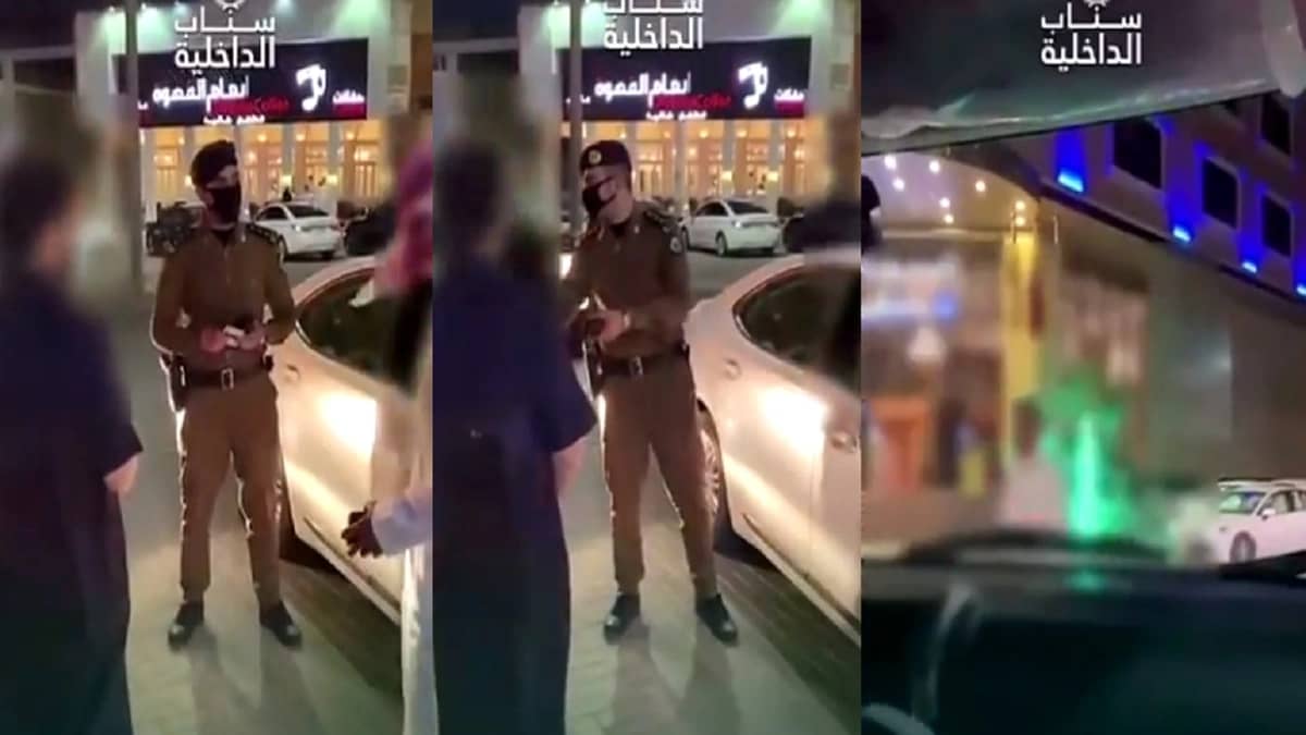 بالفيديو.. لحظة ضبط مخالفات الذوق العام ومنها "ارتداء ثوب نوم" في القصيم