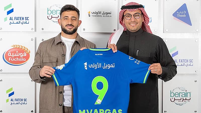 الفتح يتعاقد مع الأرجنتيني فارغاس .. فيديو