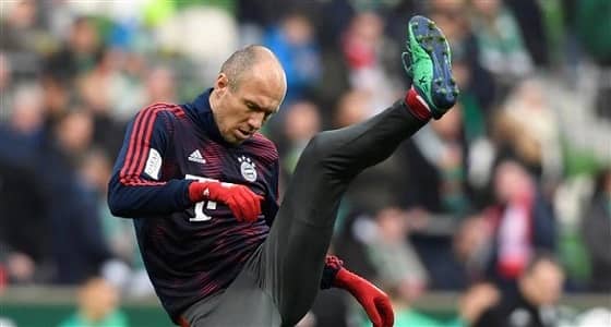 " روبن " خارج حسابات بايرن ميونخ في مباراة الغد