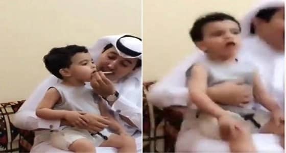 والد الطفل الذي تم إجباره على التدخين يبرئ " المتهم "