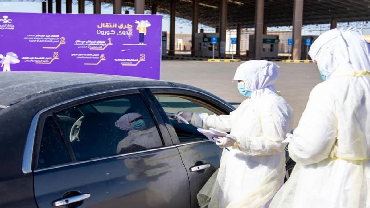 شاهد.. إجراءات مشددة على المنافذ للوقاية من «كورونا»
