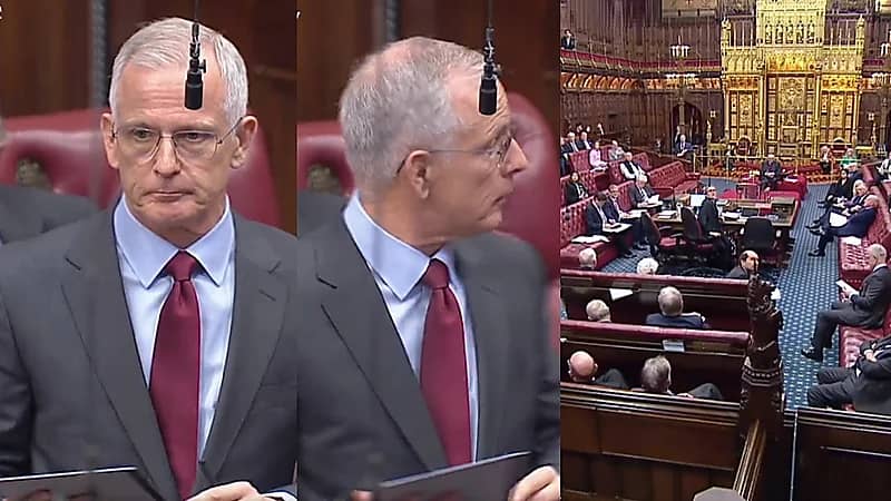 شاهد..لحظة اقتحام متظاهرين لمقر أعلى سلطة تشريعية في بريطانيا