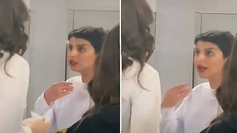 بالفيديو .. نقاش حاد بين فوز الفهد ونورة العميري في معرض العطور