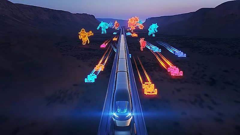 إطلاق مرحلة التسجيل لمشروع قطار القدية السريع في الرياض