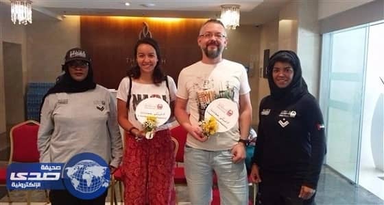 مجلس السعادة يهدي وروداً لمتضرري حريق برج " الشعلة " في دبي