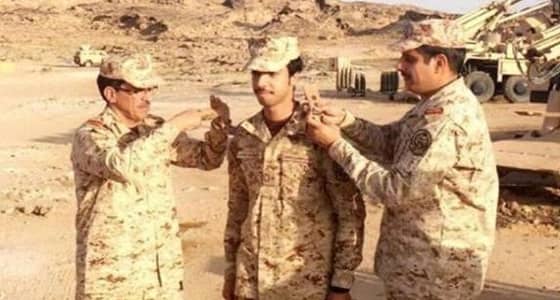 بالصور.. ترقية " العجالين " من منسوبي وزارة الحرس الوطني بالحد الجنوبي