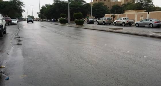 هطول أمطار على منطقة القصيم