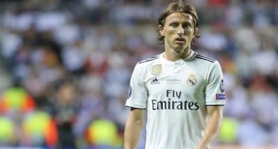 ضعف دور مودريتش مع ريال مدريد