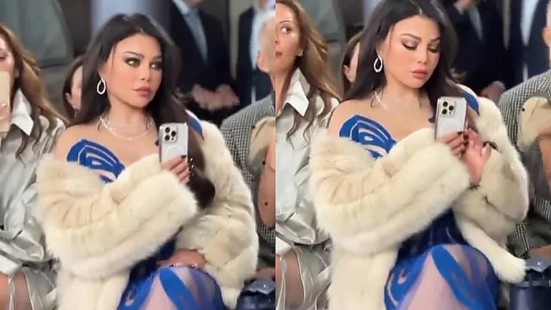 حضور مميز لـ هيفاء وهبي في أسبوع الموضة بباريس .. فيديو