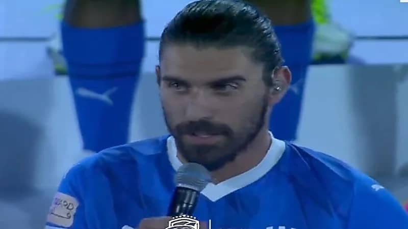 نيفيز لجماهير الهلال: السلام عليكم.. فيديو