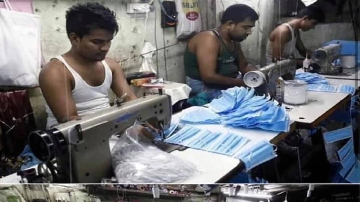 حقيقة صورة مصنع الكمامات المخالف