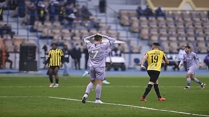 قناة ESPN بعد خسارة النصر:"ليلة صعبة على رونالدو"