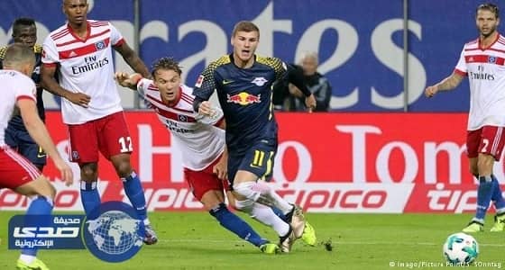 لايبزيغ يتغلب على هامبورغ ويصعد للمركز الثالث بالدوري الألماني