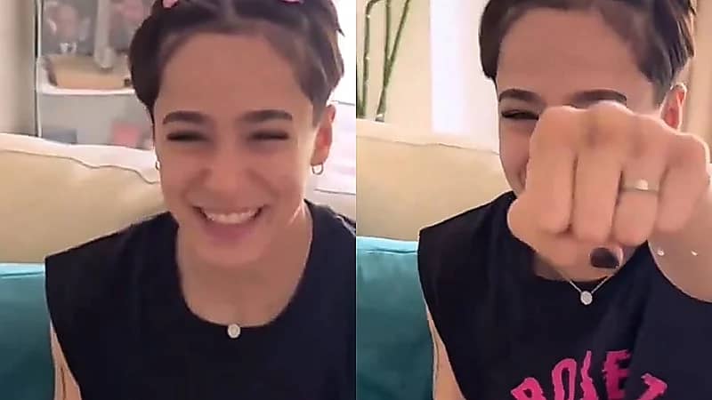 سعادة هتان السيف بعد خطوبتها .. فيديو