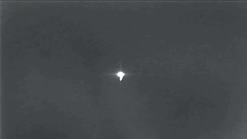 التلفزيون الصيني يعلن تفكك الصاروخ فوق بحر العرب