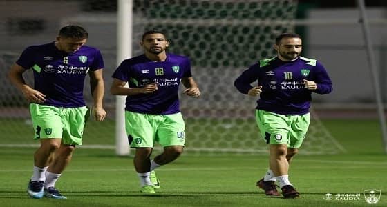 بالصور.. الأهلي يواصل تدريباته استعدادا لموجهة الفيحاء