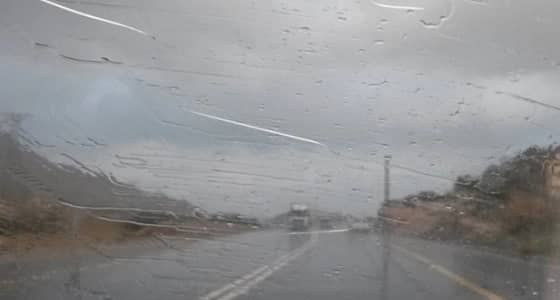 هطول أمطار على المجاردة