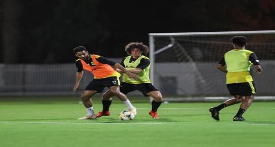 بالصور.. الاتحاد يستعد لمواجهة الوحدة الإماراتي