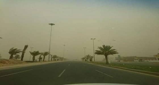 أبرز المناطق المتاثرة برياح ممثيرة للغبار غدًا