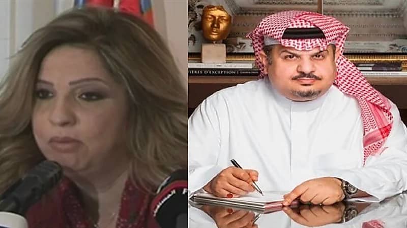 عبدالرحمن بن مساعد يجلد إعلامية لبنانية