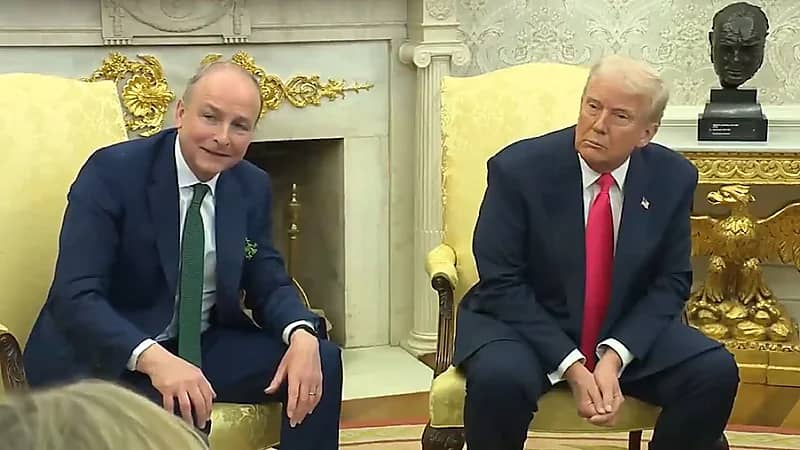 ترامب لرئيس الوزراء الأيرلندي: من الأفضل لك ألا تعرف روزي أودونيل ..فيديو