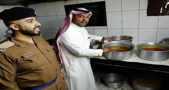 بالصور.. ضبط مطعم مخالف للاشتراطات الصحية غرب الدمام