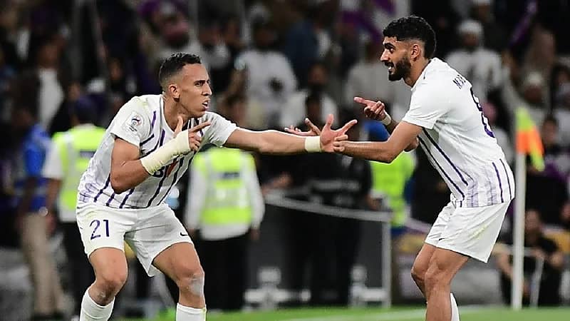 النصر يخسر مباراته أمام العين في ربع النهائي .. فيديو