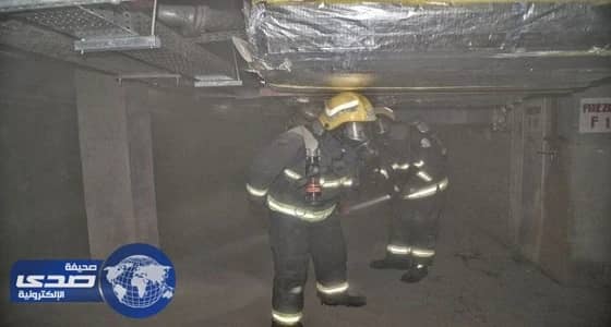 بالفيديو.. اللحظات الأولى لحريق مستشفى حائل