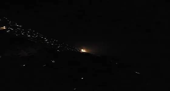 بالفيديو..الاحتلال الإسرائيلي يقصف أهدافًا في محيط دمشق وحمص