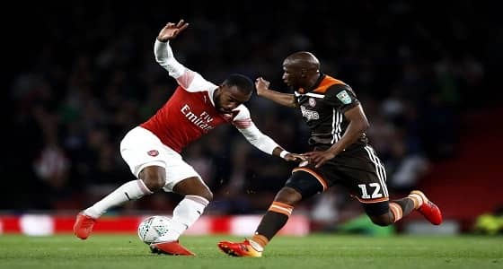 آرسنال يتغلب على برينتفورد في كأس رابطة المحترفين