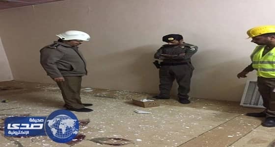 إخلاء عائلة وإيوائهم بشقة مفروشة بعد انهيار سقف منزلهم بالباحة