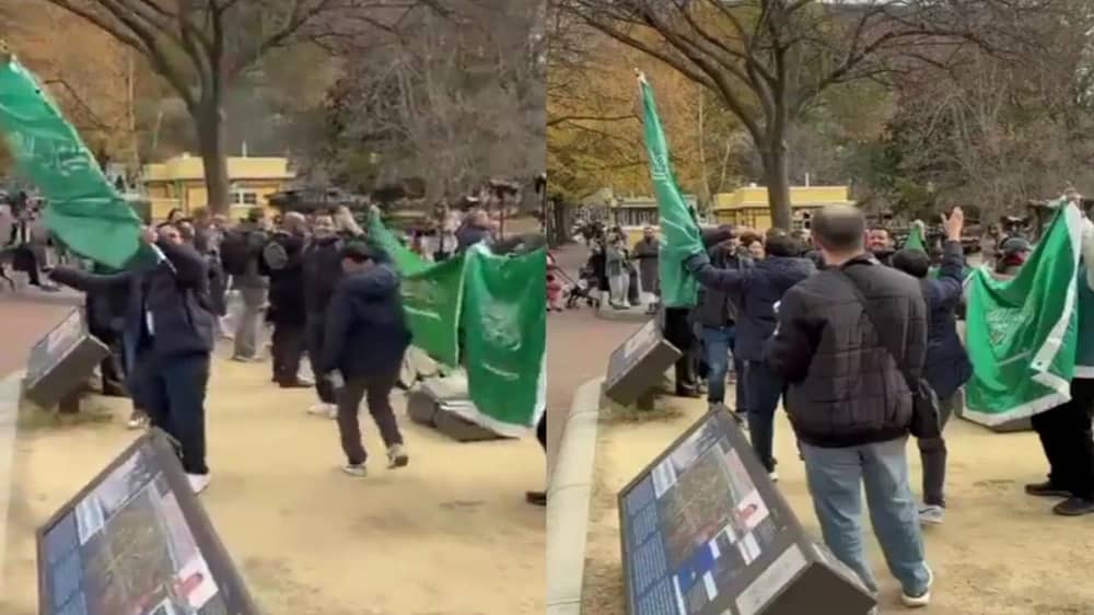 طلاب سعوديون في أمريكا يحتفون بزيارة ولي العهد لواشنطن.. فيديو