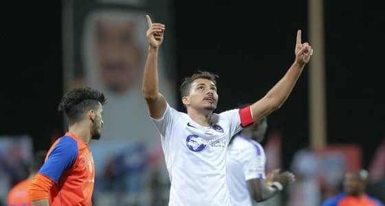 إدواردو يسجل اسمه هدافًا تاريخيًا للهلال