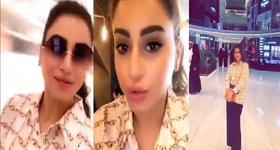 شاهد.. فتاة تثير جدلا بخروجها بدون عباءة