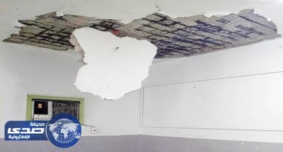 التعليم تعلق على صورة متداولة لانهيار سقف مدرسة متوسطة