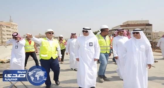 بالصور.. أمين جدة يتفقد نفق طريق مكة القديم