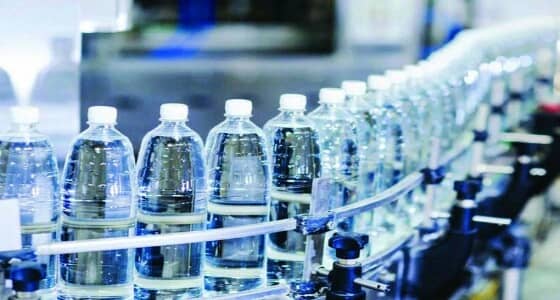 بنهاية الربع الأول من العام الحالي.. 143 مصنعا للمياه المعبأة بالمملكة