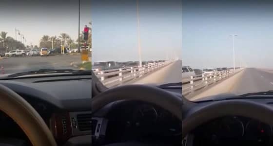 جوازات الشرقية تكشف حقيقة فيديو ازدحام المركبات على جسر الملك فهد