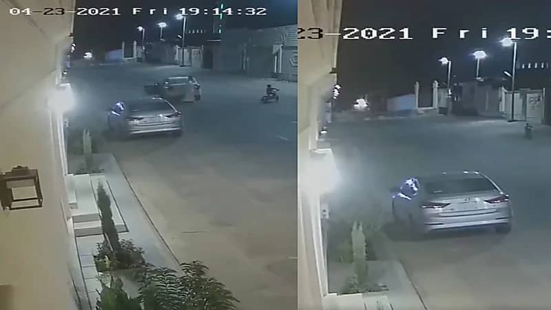 شاهد.. كلاب ضالة تهاجم طفلا وشاب ينجح في إنقاذه ببريدة