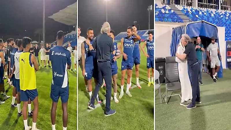 جيسوس يودع الهلال بالحب .. فيديو
