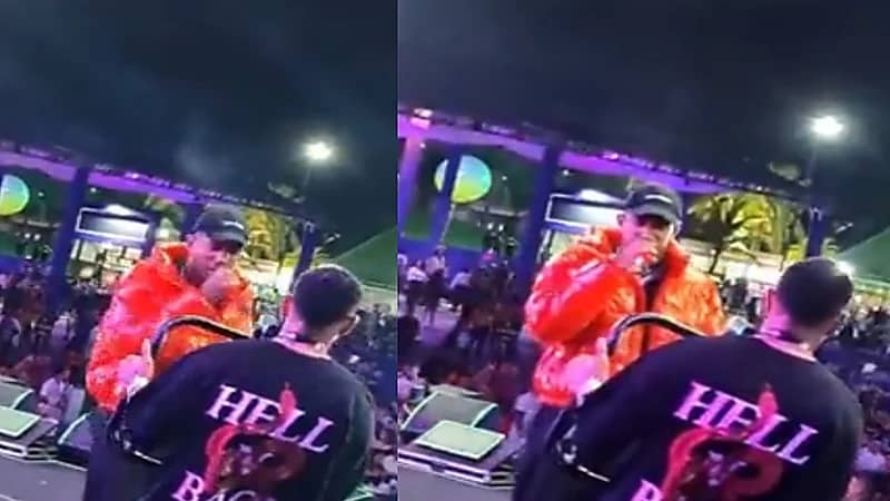 فيديو..لحظة مطالبة تاليسكا بإنهاء عرضه الغنائي في البرازيل