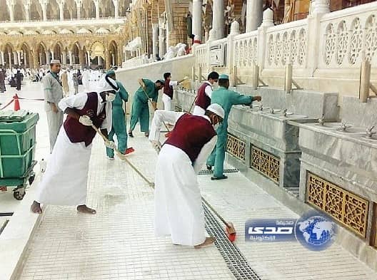 توقيع أكبر عقد للصيانة والنظافة للحرمين الشريفين 