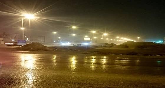أمطار على محافظة الدوادمي