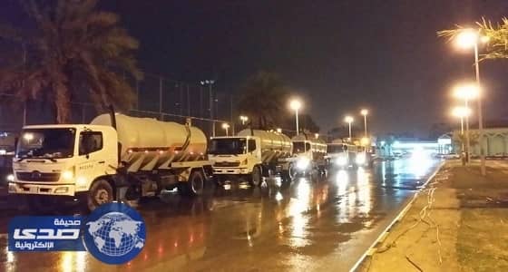 استمرار هطول الأمطار الرعدية على الشرقية