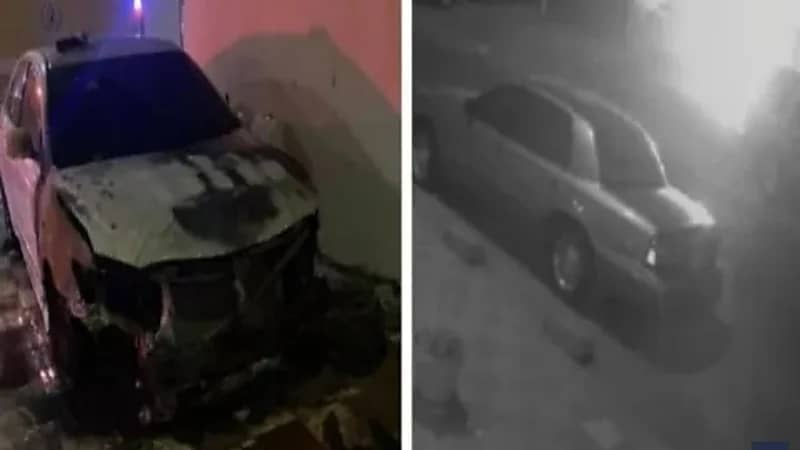 لحظة اشتعال مركبة متوقفة أمام منزل بجدة.. فيديو