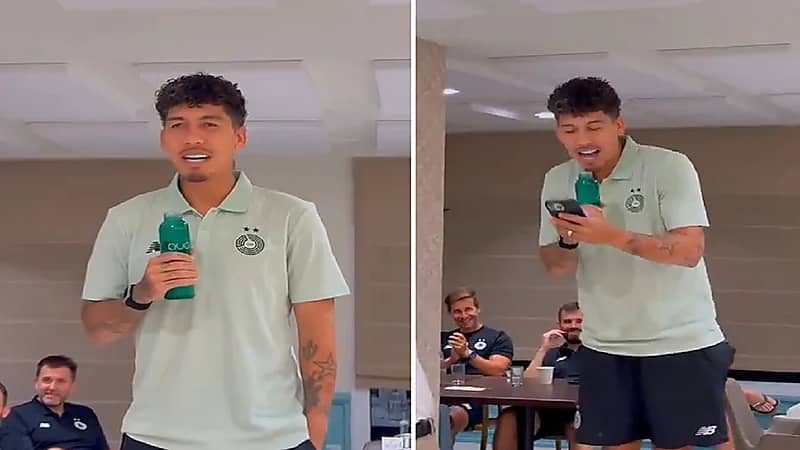 فيرمينو يغني بحماس في حفل استقباله في السد القطري .. فيديو